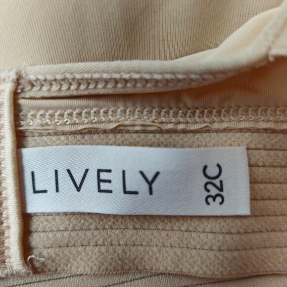 NWT Lively Spacer Bra Toasted Almond 32C - Picture 6 of 7